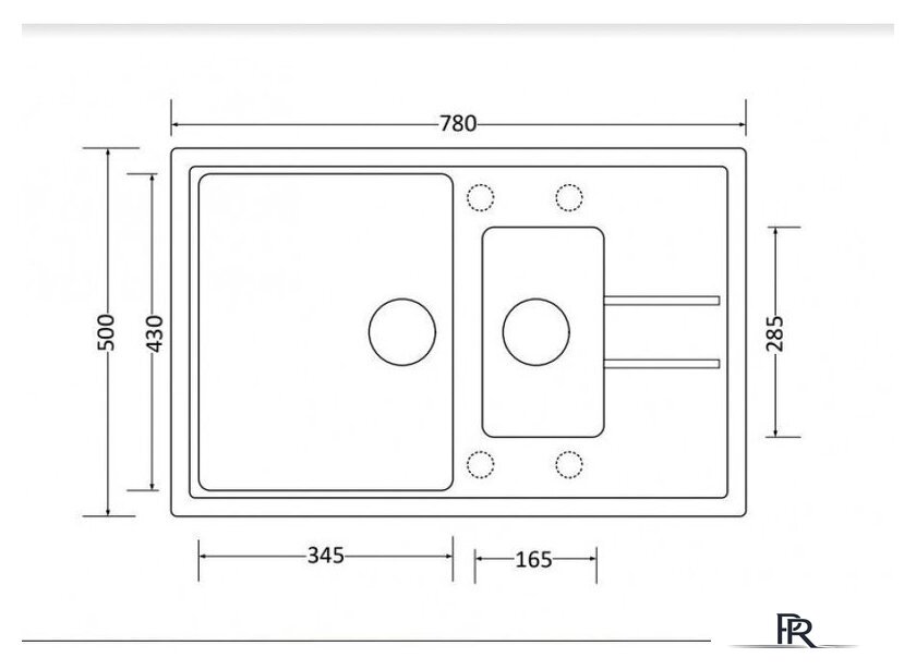 Кухонная мойка ZorG Luka 102 (слоновая кость) - Изображение №3 — Интернет-магазин ПроЗаказ
