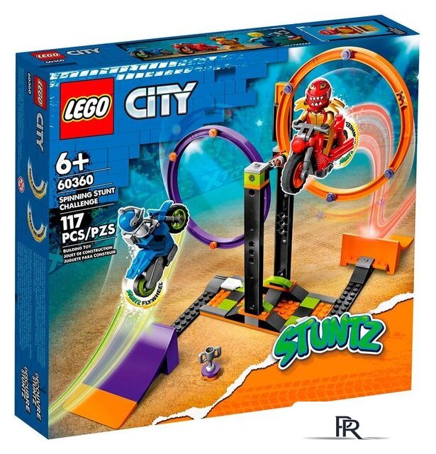 Конструктор LEGO City 60360 Испытание каскадеров с вращением - Изображение №1 — Интернет-магазин ПроЗаказ