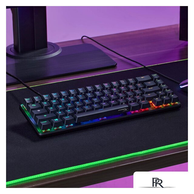 Клавиатура HyperX Alloy Origins 65 (HyperX Aqua, нет кириллицы) - Изображение №9 — Интернет-магазин ПроЗаказ