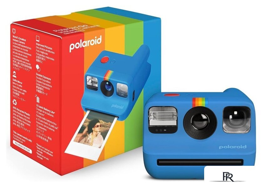 Фотоаппарат Polaroid Go Instant Camera Generation 2 (синий) - Изображение №3 — Интернет-магазин ПроЗаказ