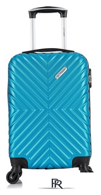 Чемодан-спиннер L'Case New-Delhi BCP-1205 7468 (S, светло-синий) - Изображение №2 — Интернет-магазин ПроЗаказ