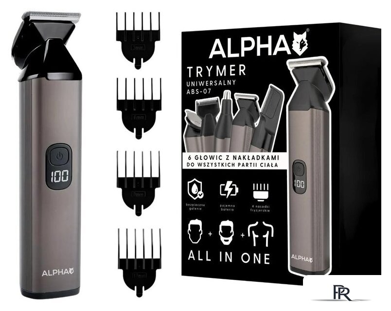 Триммер для бороды и усов Alpha ABS-07 - Изображение №9 — Интернет-магазин ПроЗаказ