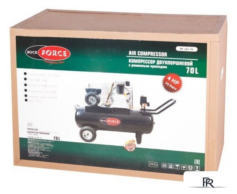 Компрессор RockForce RF-265-70 - Изображение №2 — Интернет-магазин ПроЗаказ