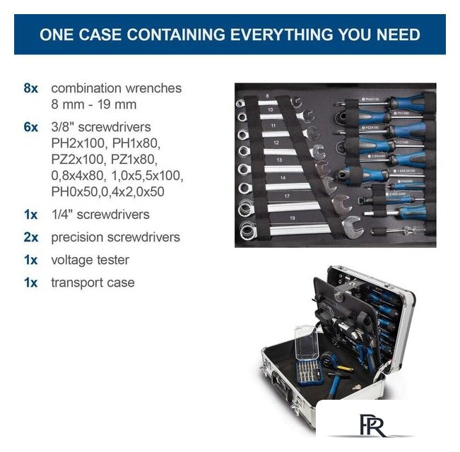 Универсальный набор инструментов Scheppach TB150 5909306900 (101 предмет) - Изображение №5 — Интернет-магазин ПроЗаказ