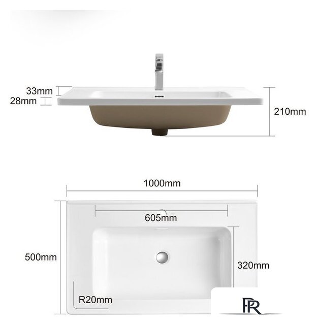 Умывальник Lauter 211189-100 - Изображение №11 — Интернет-магазин ПроЗаказ