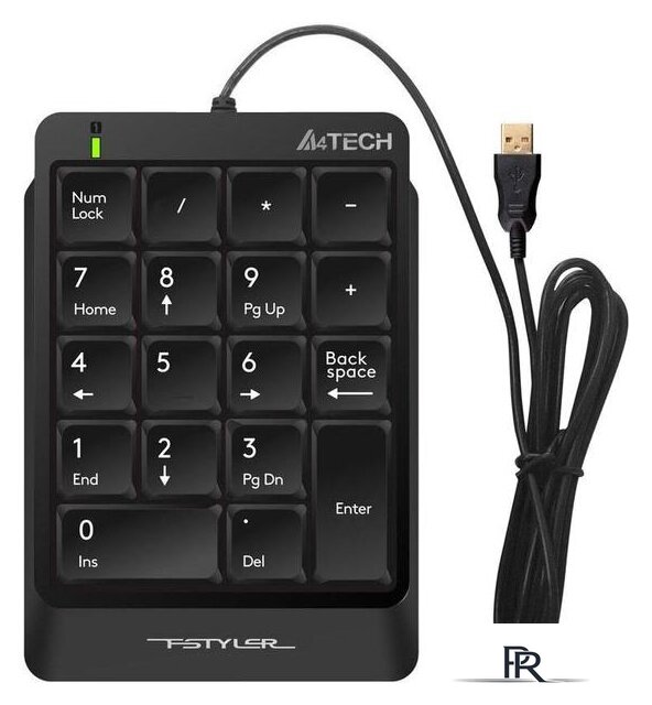 Цифровой блок A4Tech FK13P (черный) - Изображение №1 — Интернет-магазин ПроЗаказ