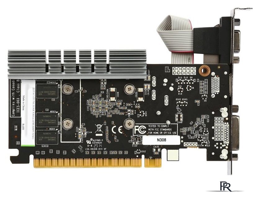 Видеокарта ZOTAC GeForce GT 730 4GB DDR3 Zone Edition ZT-71115-20L - Изображение №2 — Интернет-магазин ПроЗаказ