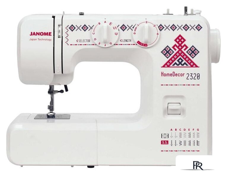 Электромеханическая швейная машина Janome HomeDecor 2320 - Изображение №1 — Интернет-магазин ПроЗаказ