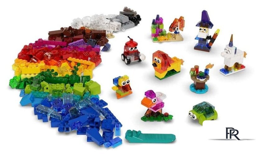 Набор деталей LEGO Classic 11013 Прозрачные кубики - Изображение №16 — Интернет-магазин ПроЗаказ
