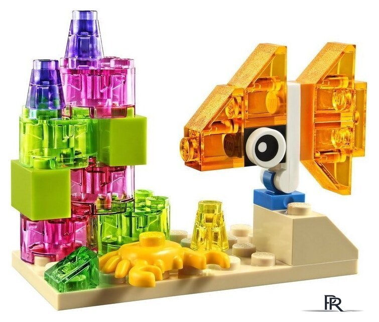 Набор деталей LEGO Classic 11013 Прозрачные кубики - Изображение №12 — Интернет-магазин ПроЗаказ