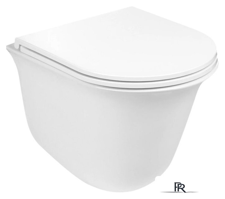 Унитаз подвесной WeltWasser Amberg 506 + Telbach 004 GL-WT + Amberg RD-WT - Изображение №4 — Интернет-магазин ПроЗаказ