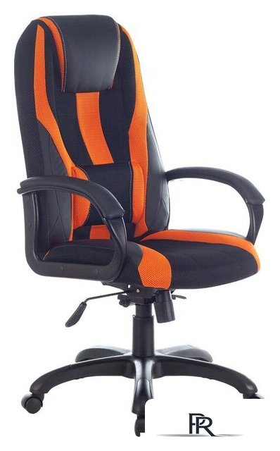 Игровое (геймерское) кресло Brabix Premium Rapid GM-102 532420 (черный/оранжевый) - Изображение №1 — Интернет-магазин ПроЗаказ