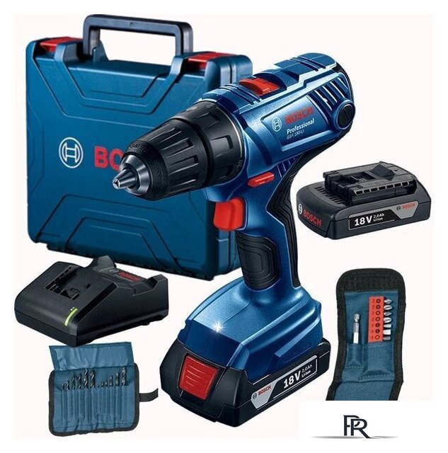 Дрель-шуруповерт Bosch GSR 180-LI Professional 06019F810A (с 2-мя АКБ, кейс) - Изображение №1 — Интернет-магазин ПроЗаказ