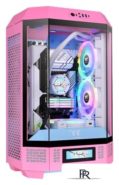 Корпус Thermaltake The Tower 300 Bubble Pink CA-1Y4-00SAWN-00 - Изображение №1 — Интернет-магазин ПроЗаказ