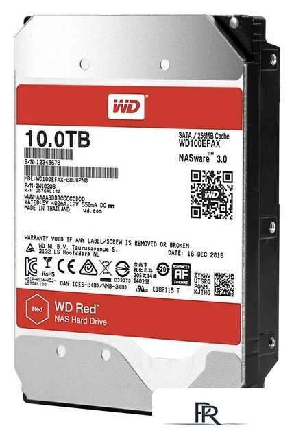 Жесткий диск WD Red 10TB WD100EFAX - Изображение №1 — Интернет-магазин ПроЗаказ