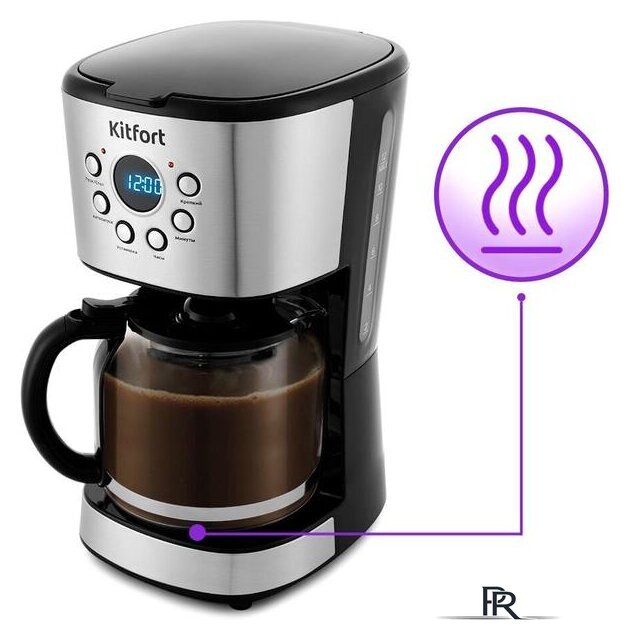 Капельная кофеварка Kitfort KT-728 - Изображение №4 — Интернет-магазин ПроЗаказ