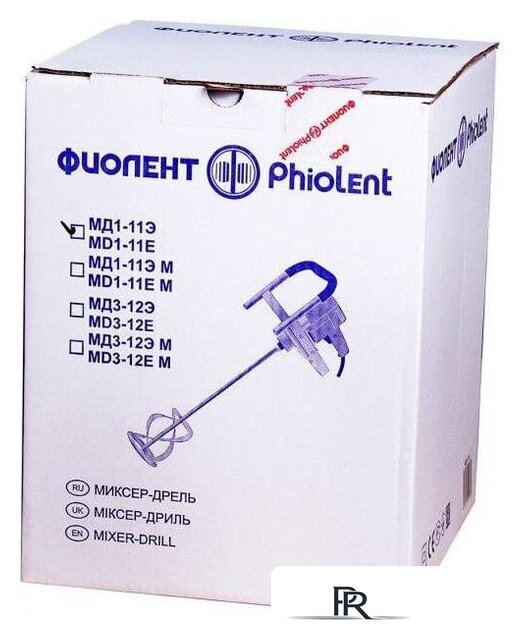 Строительный миксер Фиолент МД1-11Э (без мешалки, с кулачковым патроном) - Изображение №4 — Интернет-магазин ПроЗаказ