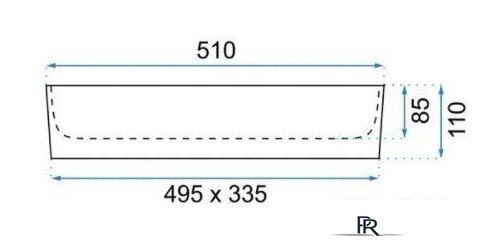 Умывальник Rea Avia U0840 - Изображение №2 — Интернет-магазин ПроЗаказ