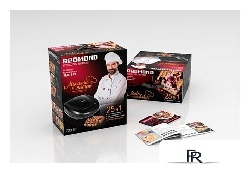 Многофункциональная сэндвичница Redmond (Редмонд) Мультипекарь RMB-611 - Изображение №14 — Интернет-магазин ПроЗаказ