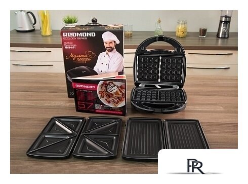 Многофункциональная сэндвичница Redmond (Редмонд) Мультипекарь RMB-611 - Изображение №19 — Интернет-магазин ПроЗаказ