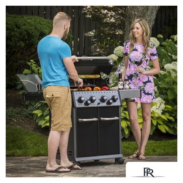 Газовый гриль для дачи Broil King Baron 490 - Изображение №7 — Интернет-магазин ПроЗаказ