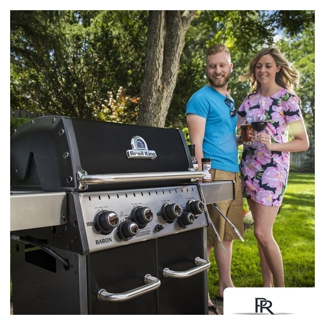 Газовый гриль для дачи Broil King Baron 490 - Изображение №6 — Интернет-магазин ПроЗаказ