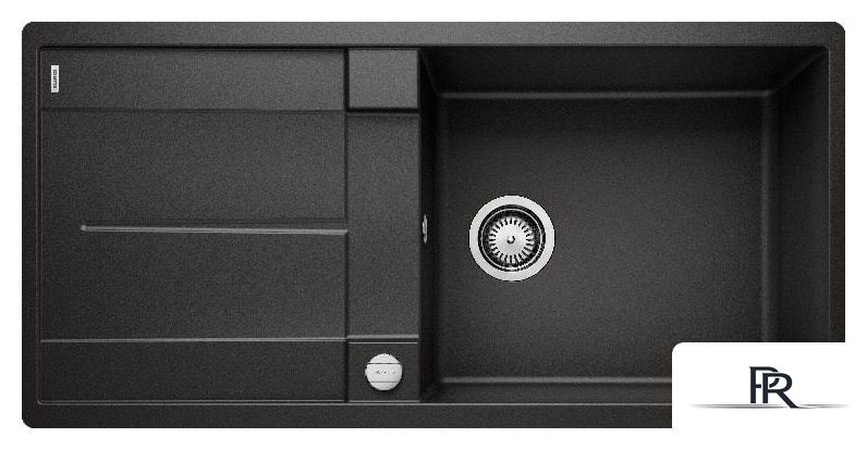 Кухонная мойка Blanco Metra XL 6 S-F 525933 (черный) - Изображение №1 — Интернет-магазин ПроЗаказ