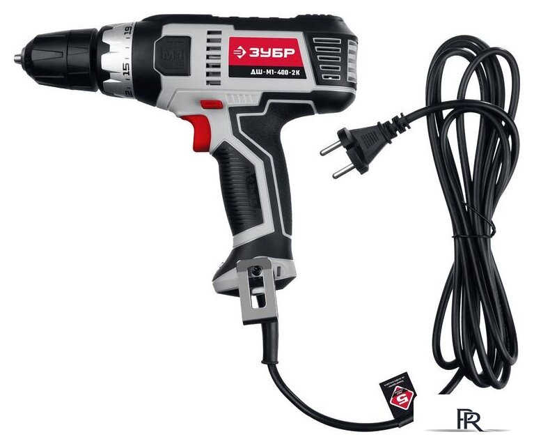 Дрель-шуруповерт Зубр ДШ-М1-400-2 К - Изображение №4 — Интернет-магазин ПроЗаказ