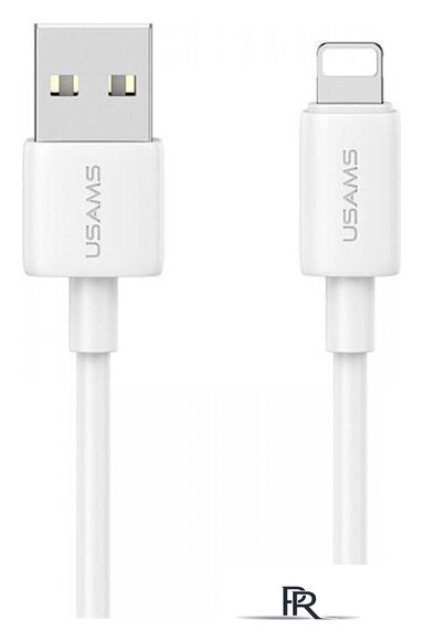 Кабель Usams US-SJ709 USB Type-A - Lightning (1 м, белый) - Изображение №1 — Интернет-магазин ПроЗаказ