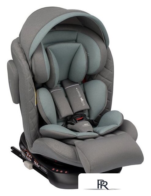 Детское автокресло Indigo Smart Plus Isofix (серый/зеленый) - Изображение №1 — Интернет-магазин ПроЗаказ