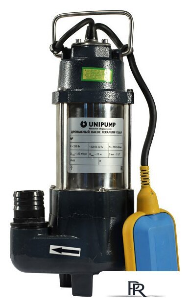 Фекальный насос Unipump Fekapump V250 F - Изображение №1 — Интернет-магазин ПроЗаказ