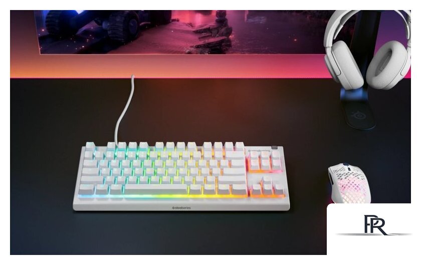 Клавиатура SteelSeries Apex 3 TKL (белый, нет кириллицы) - Изображение №6 — Интернет-магазин ПроЗаказ