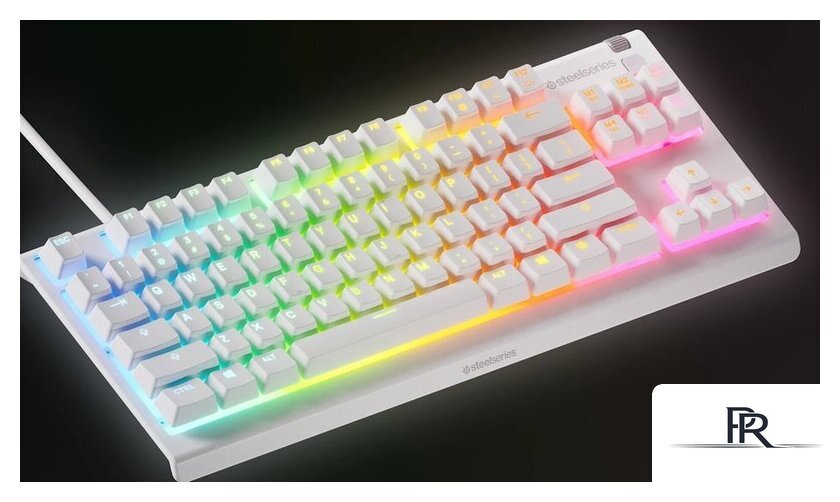 Клавиатура SteelSeries Apex 3 TKL (белый, нет кириллицы) - Изображение №4 — Интернет-магазин ПроЗаказ