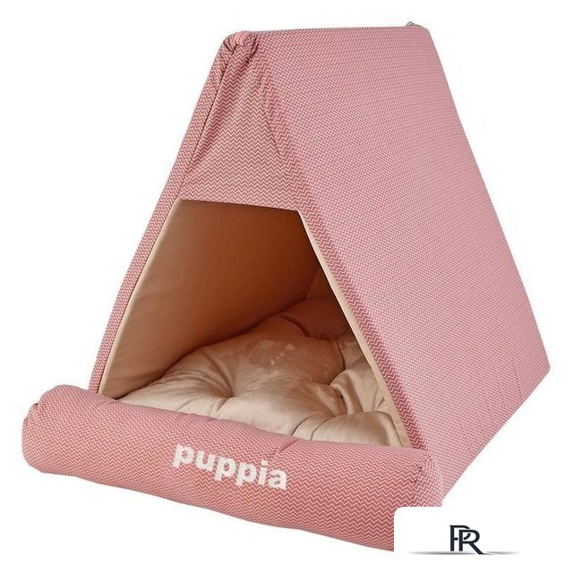 Домик Puppia Wave Check OASD-AU6036-PK-FR (розовый) - Изображение №1 — Интернет-магазин ПроЗаказ