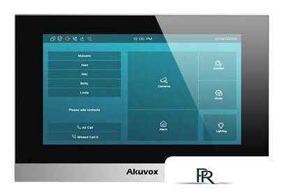 Монитор Akuvox C315W (черный) - Изображение №2 — Интернет-магазин ПроЗаказ