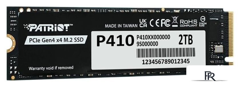 SSD Patriot P410 2TB P410P2TBM28H - Изображение №2 — Интернет-магазин ПроЗаказ