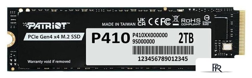 SSD Patriot P410 2TB P410P2TBM28H - Изображение №1 — Интернет-магазин ПроЗаказ
