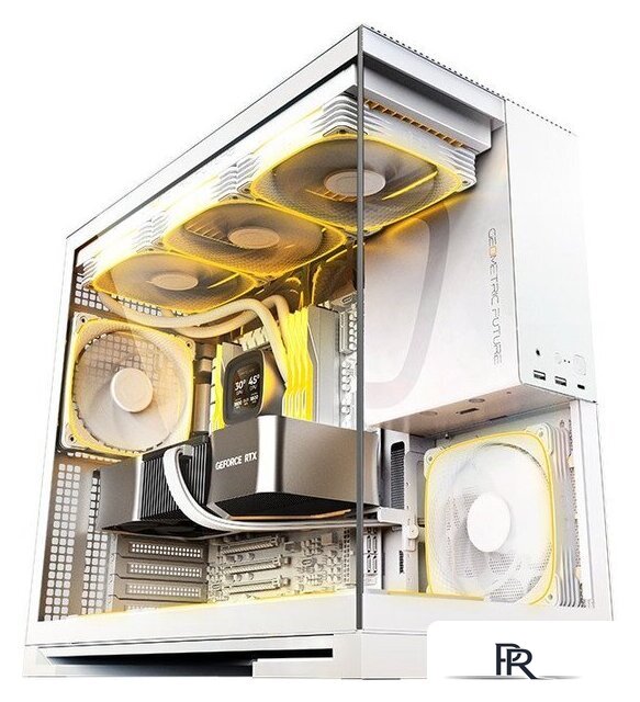 Корпус Geometric Future Model 5 5FAN (белый) - Изображение №1 — Интернет-магазин ПроЗаказ