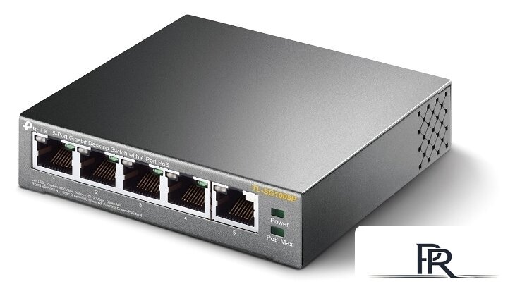 Неуправляемый коммутатор TP-Link TL-SG1005P V5 - Изображение №4 — Интернет-магазин ПроЗаказ