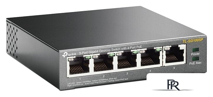 Неуправляемый коммутатор TP-Link TL-SG1005P V5 - Изображение №2 — Интернет-магазин ПроЗаказ