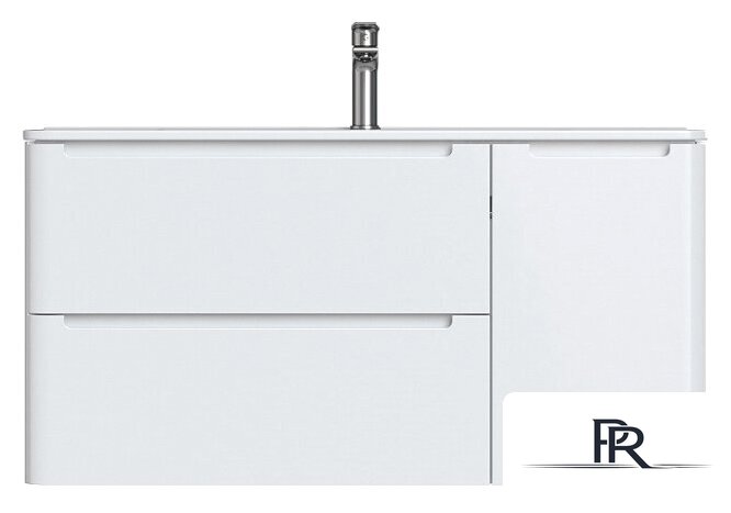  IDDIS Тумба с умывальником Edifice 100 EDI10W1i95K (белый) - Изображение №2 — Интернет-магазин ПроЗаказ