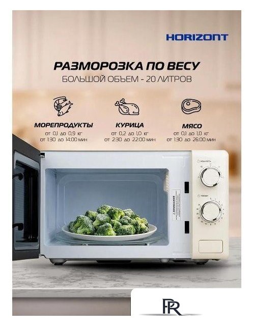 Микроволновая печь Horizont HSM205RI - Изображение №8 — Интернет-магазин ПроЗаказ