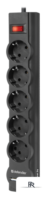 Сетевой фильтр Defender DFS 753 - Изображение №3 — Интернет-магазин ПроЗаказ
