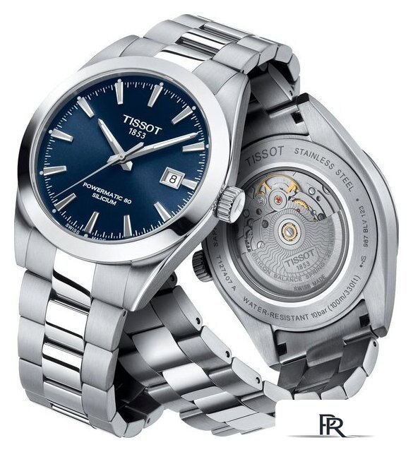 Наручные часы Tissot Gentleman Powermatic 80 Silicium T127.407.11.041.00 - Изображение №2 — Интернет-магазин ПроЗаказ