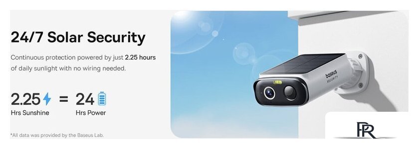 IP-камера Baseus Security S1 Lite Outdoor Camera 2K - Изображение №3 — Интернет-магазин ПроЗаказ