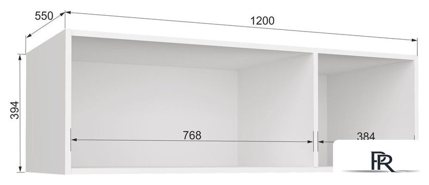 Шкаф распашной Аквилон Чарли №25.1 (белое сияние) - Изображение №4 — Интернет-магазин ПроЗаказ