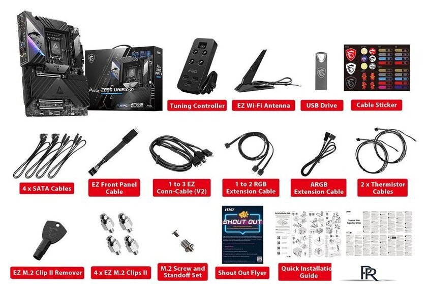 Материнская плата MSI MEG Z890 Unify-X - Изображение №2 — Интернет-магазин ПроЗаказ