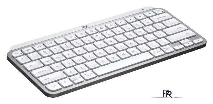 Клавиатура Logitech MX Keys Mini 920-010499 (светло-серый, нет кириллицы) - Изображение №3 — Интернет-магазин ПроЗаказ