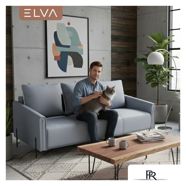 Диван Elva Аспен (Diagonal 995, опора черная) - Изображение №5 — Интернет-магазин ПроЗаказ