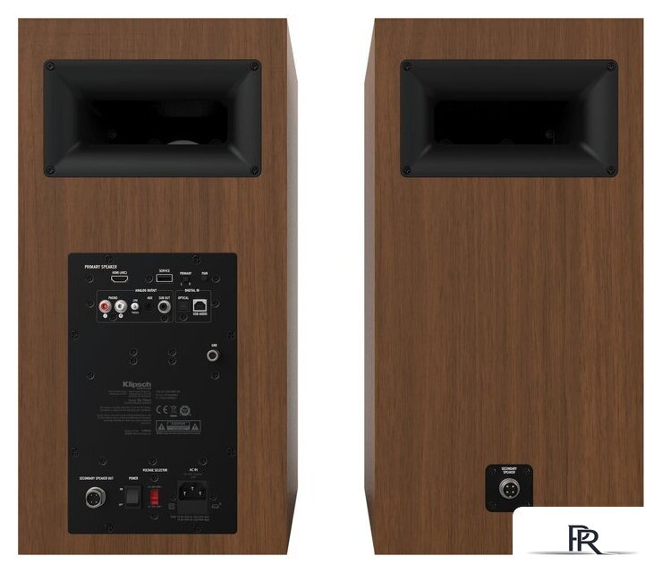 Полочная акустика Klipsch The Nines (орех) - Изображение №5 — Интернет-магазин ПроЗаказ